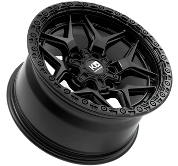 King Growler Wheels In Satin Black